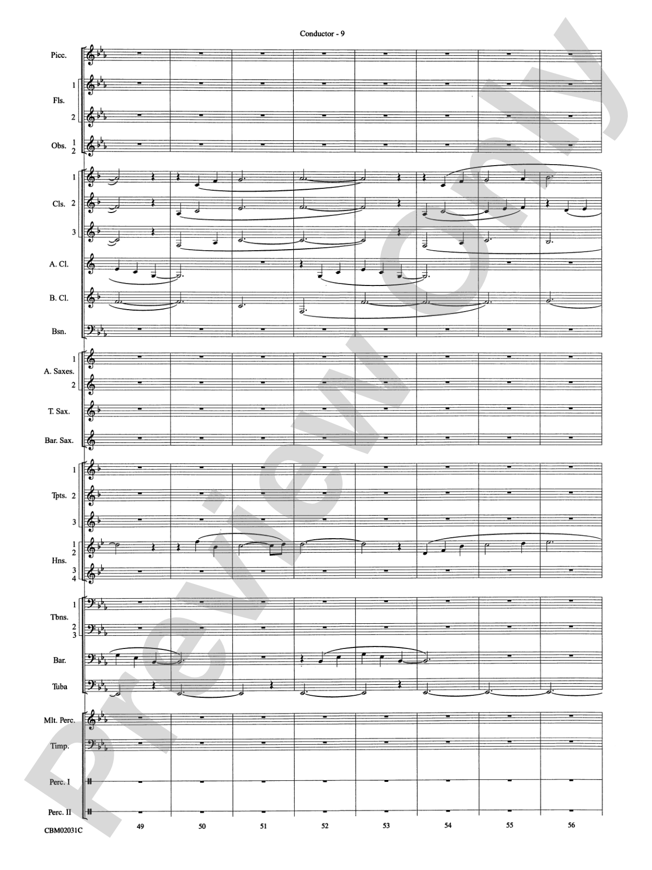 Band of Brothers, Symphonic Suite from: Concert Band Conductor Score & Parts