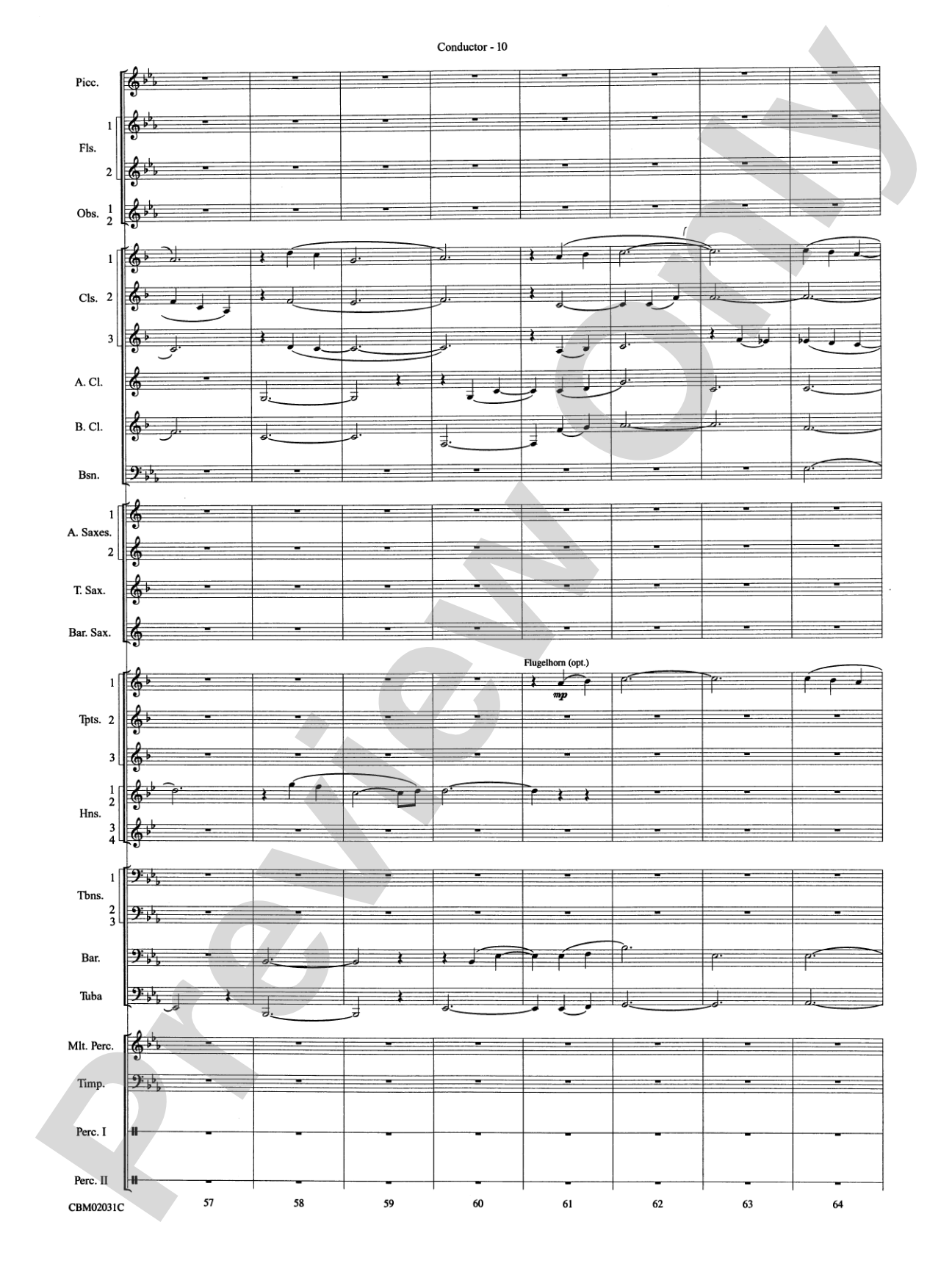 Band of Brothers, Symphonic Suite from: Concert Band Conductor Score & Parts