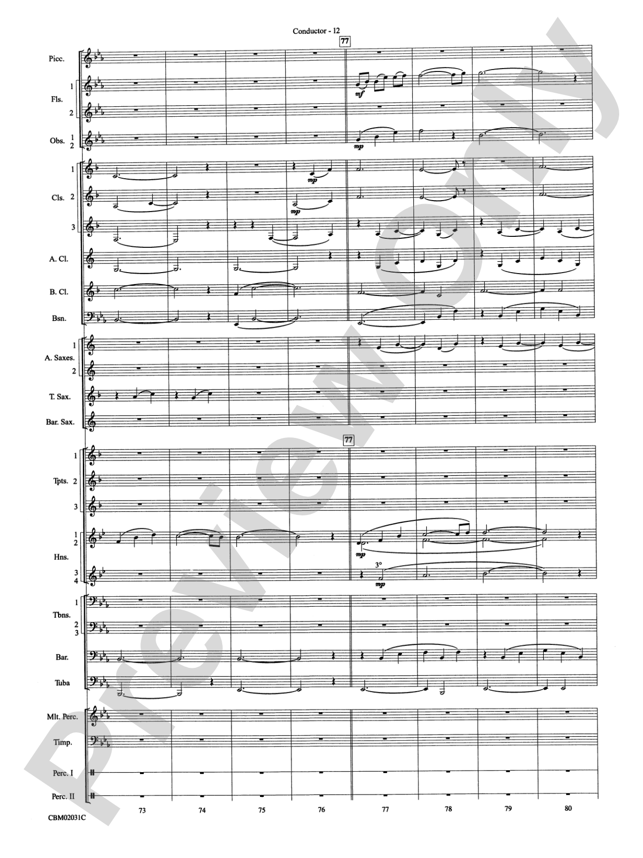 Band of Brothers, Symphonic Suite from: Concert Band Conductor Score & Parts