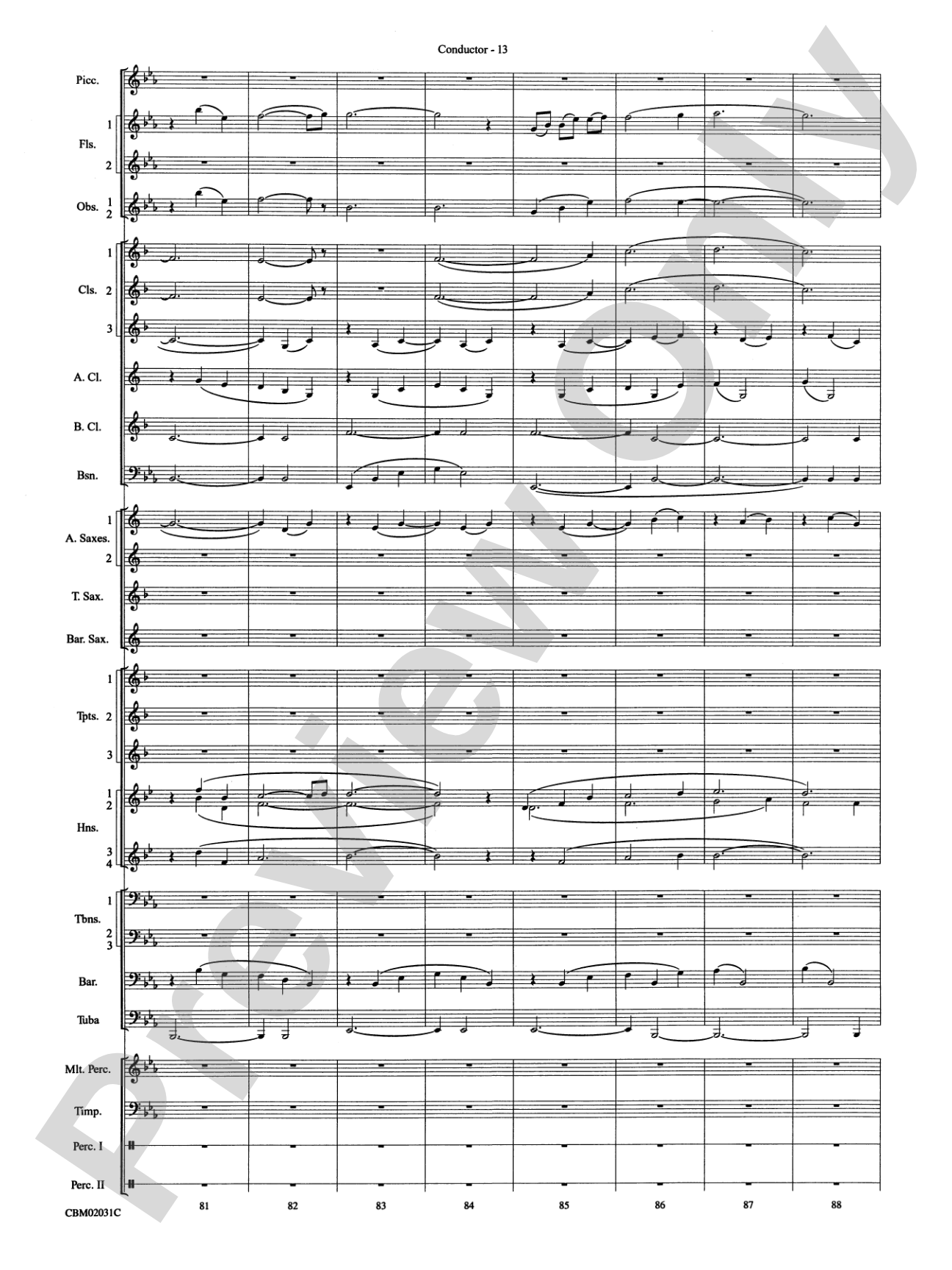 Band of Brothers, Symphonic Suite from: Concert Band Conductor Score & Parts