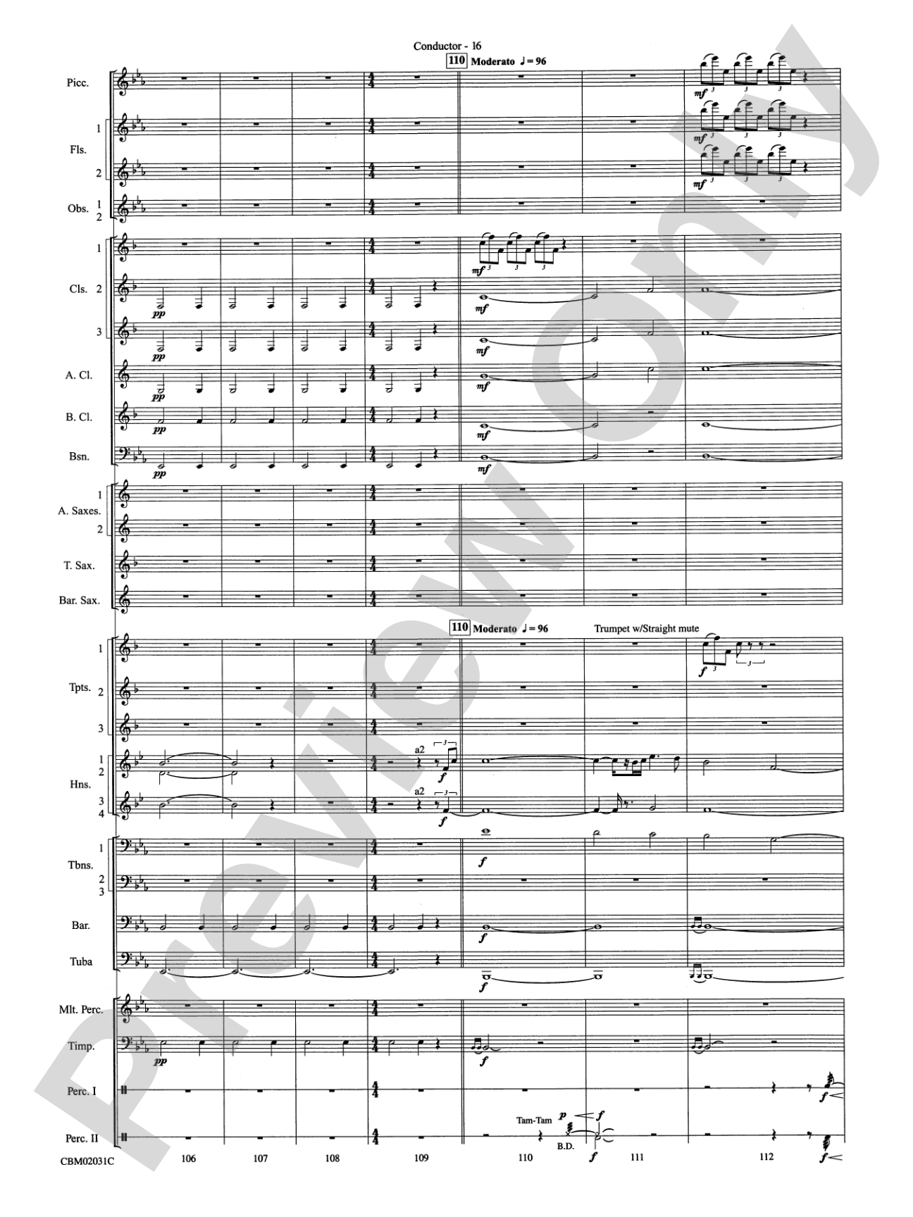 Band of Brothers, Symphonic Suite from: Concert Band Conductor Score & Parts