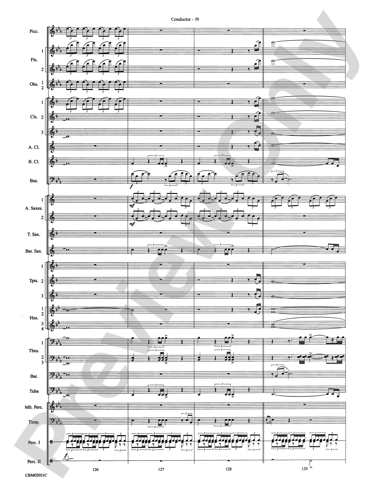 Band of Brothers, Symphonic Suite from: Concert Band Conductor Score & Parts