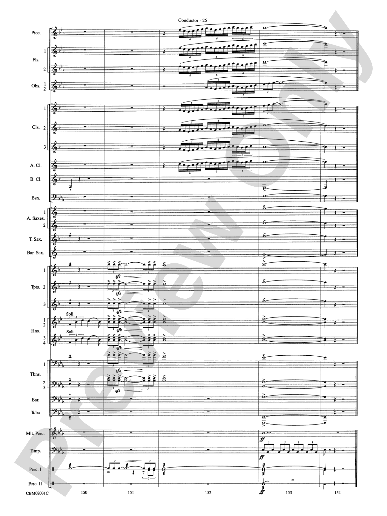 Band of Brothers, Symphonic Suite from: Concert Band Conductor Score & Parts