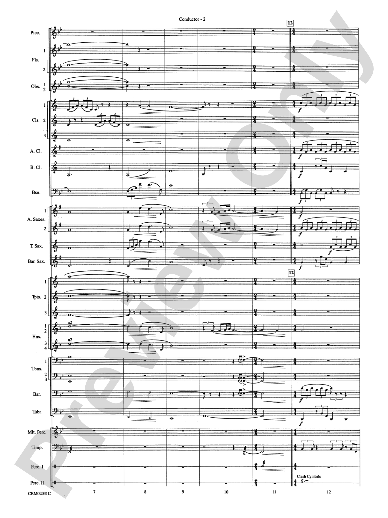 Band of Brothers, Symphonic Suite from: Concert Band Conductor Score & Parts