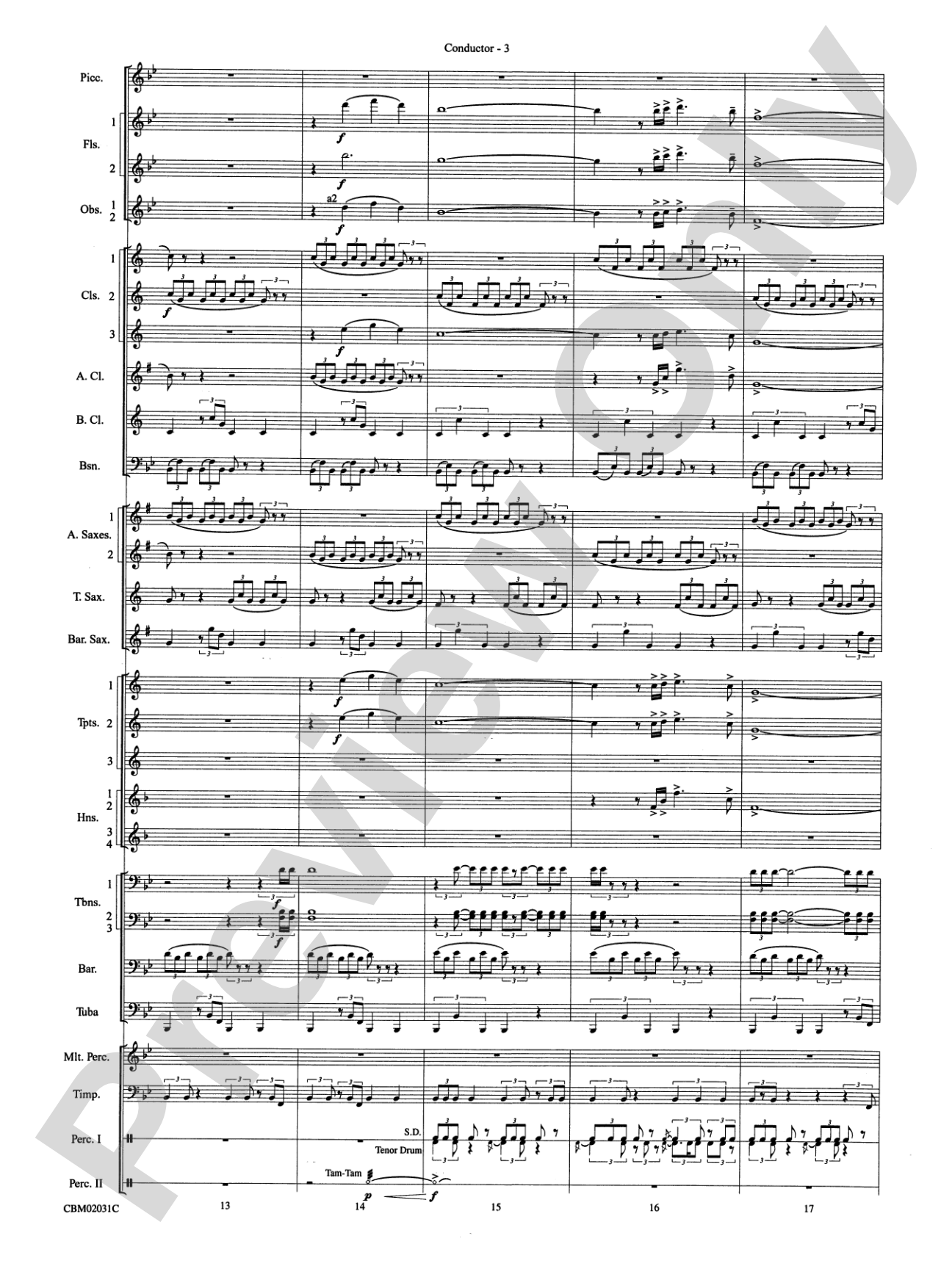 Band of Brothers, Symphonic Suite from: Concert Band Conductor Score & Parts