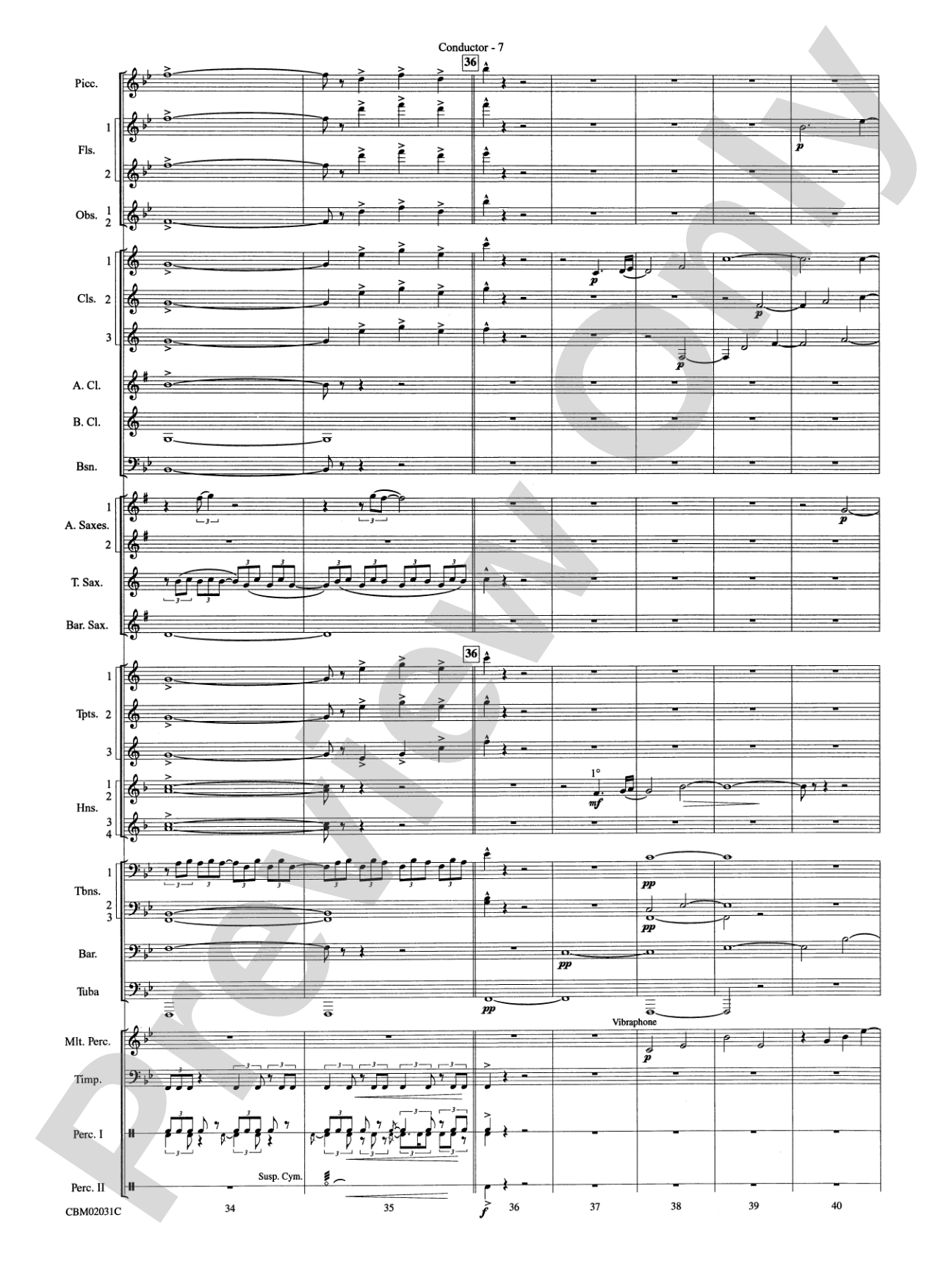 Band of Brothers, Symphonic Suite from: Concert Band Conductor Score & Parts