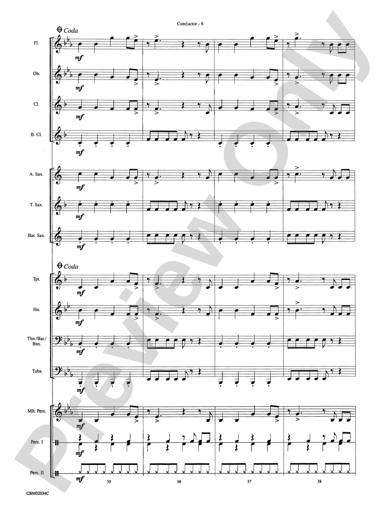 Scooby-Doo, Where Are You?, Theme from: Concert Band Conductor Score & Parts