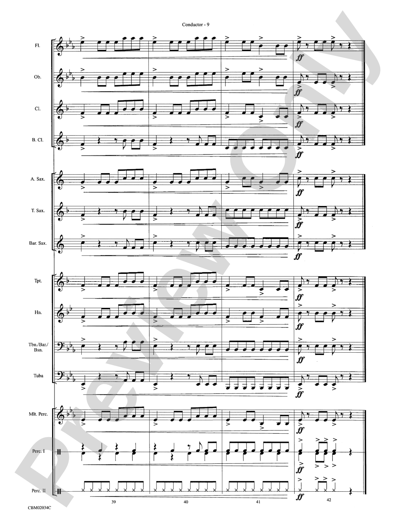 Scooby-Doo, Where Are You?, Theme from: Concert Band Conductor Score & Parts