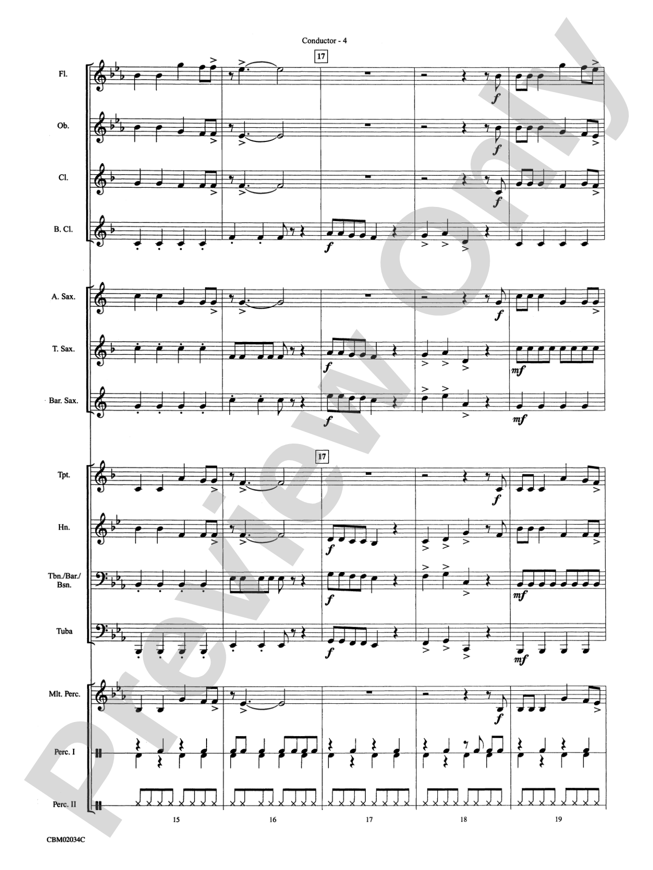 Scooby-Doo, Where Are You?, Theme from: Concert Band Conductor Score & Parts