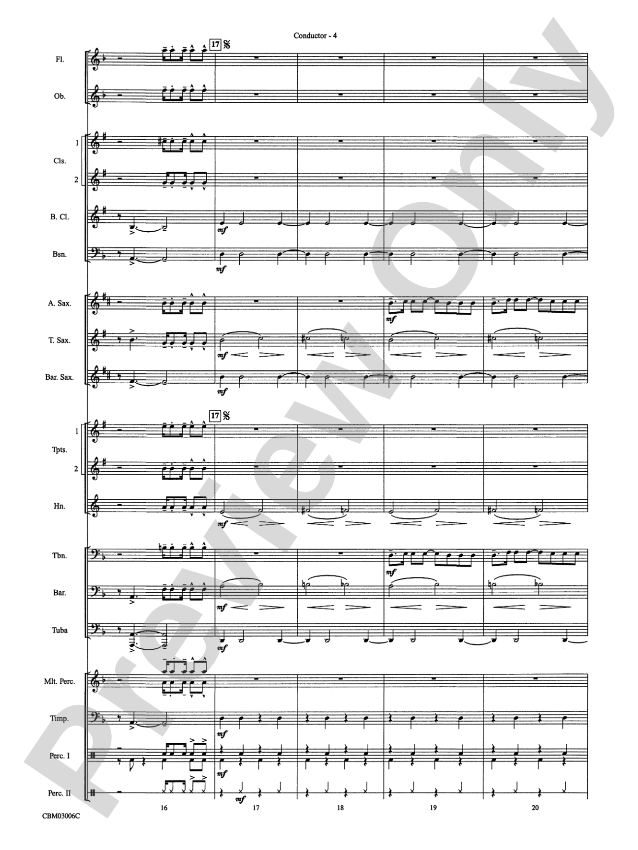 The James Bond Theme (from Die Another Day): Concert Band Conductor Score & Parts