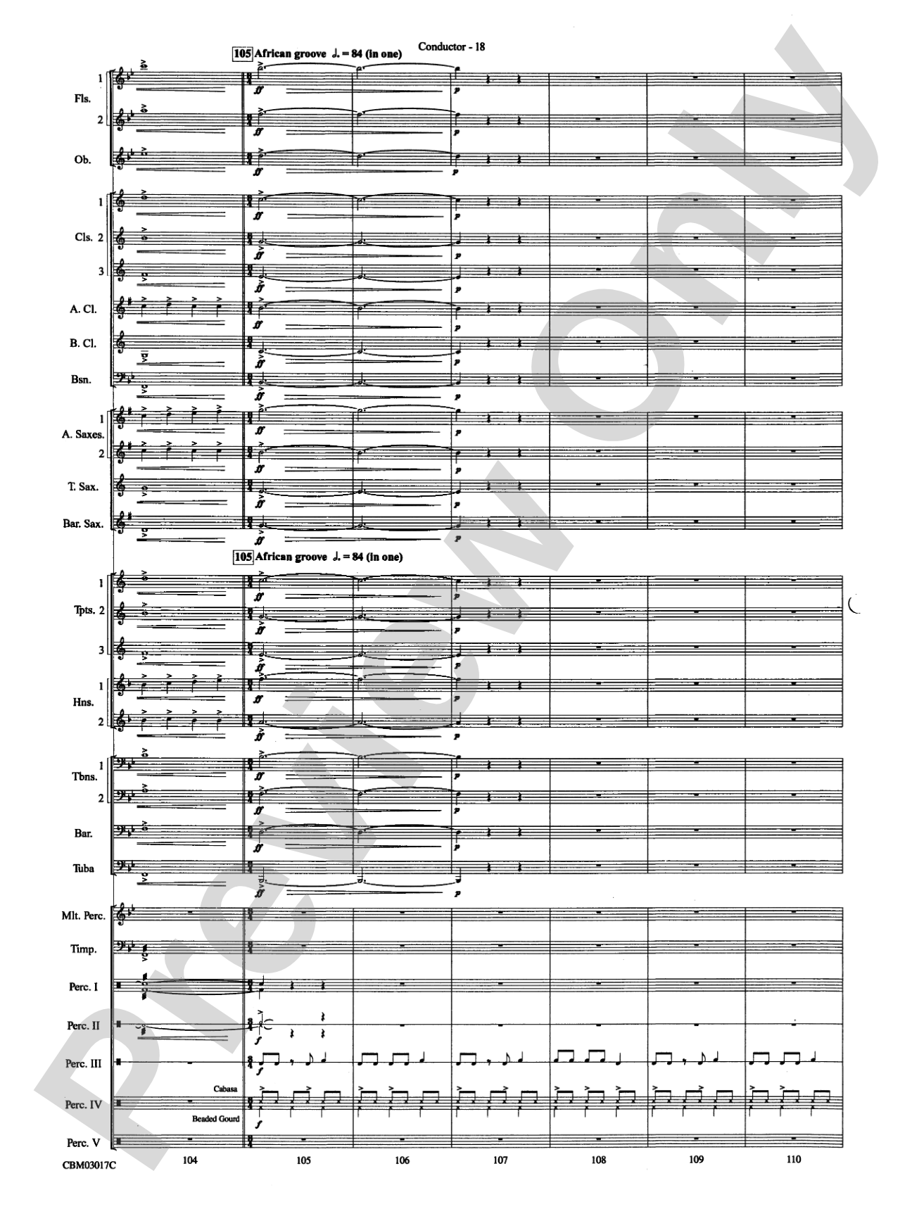 Happy Birthday Around the World: Score