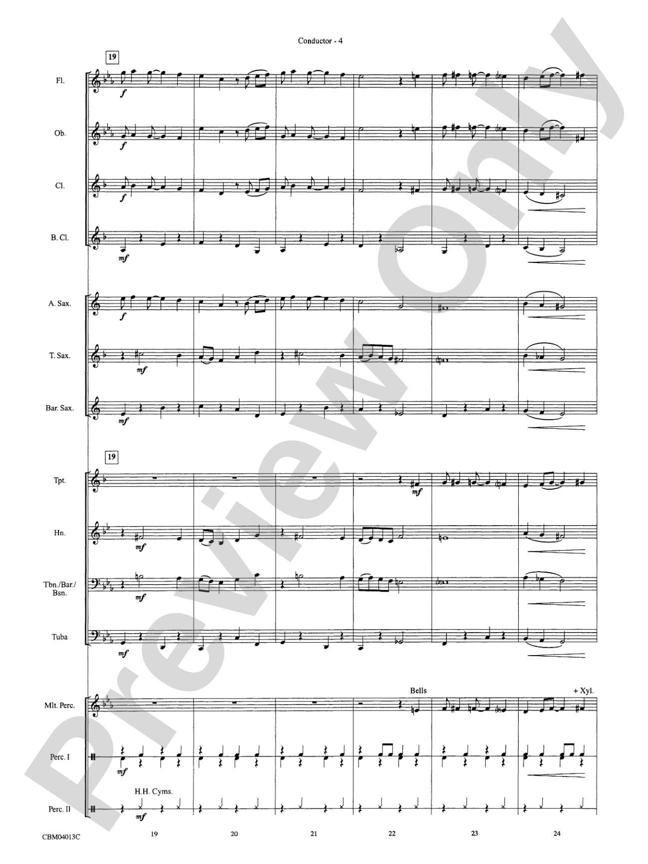 Pennsylvania 6-5000: Concert Band Conductor Score & Parts