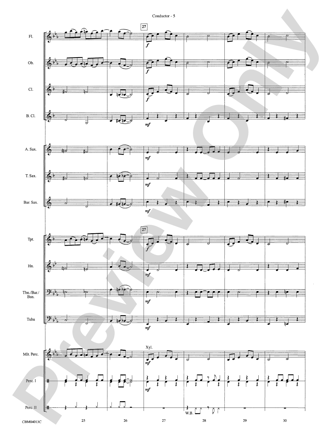 Pennsylvania 6-5000: Concert Band Conductor Score & Parts