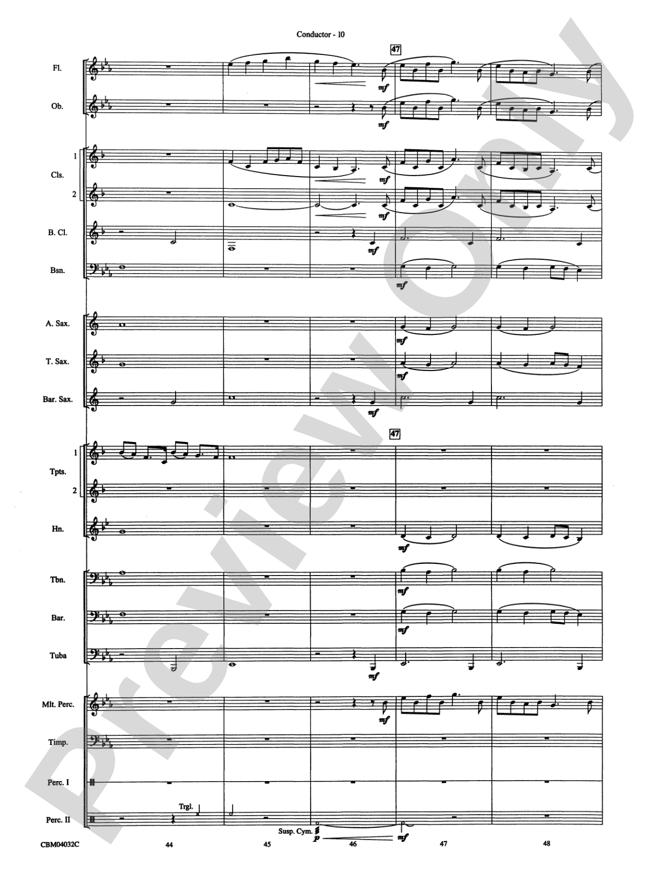 The Polar Express, Selections from: Concert Band Conductor Score & Parts