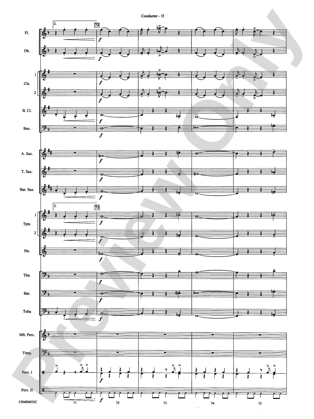 The Polar Express, Selections from: Concert Band Conductor Score & Parts