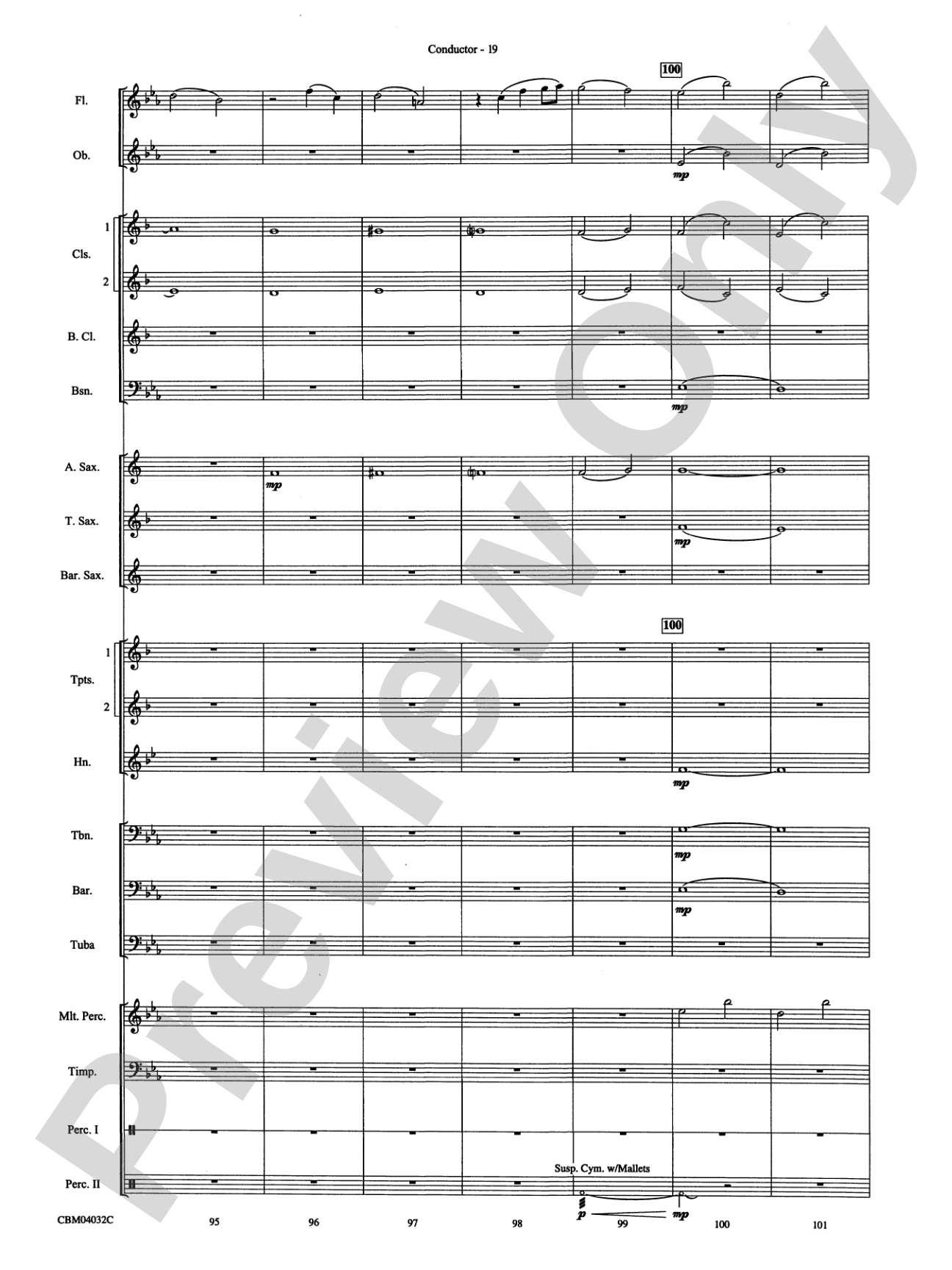 The Polar Express, Selections from: Concert Band Conductor Score & Parts