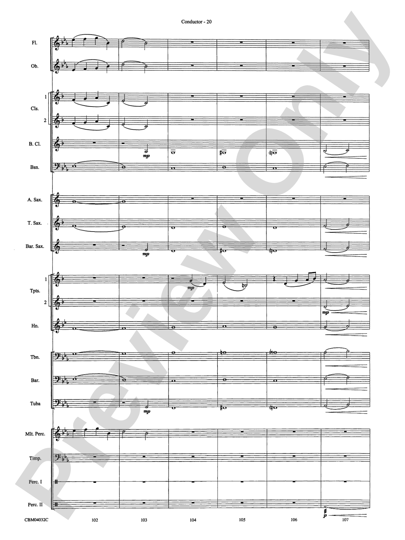 The Polar Express, Selections from: Concert Band Conductor Score & Parts