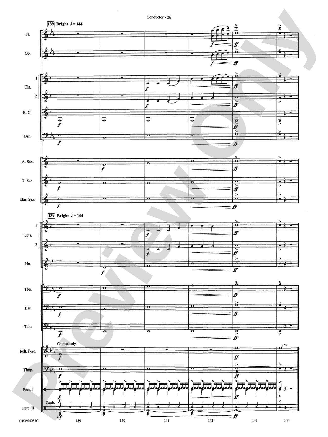 The Polar Express, Selections from: Concert Band Conductor Score & Parts