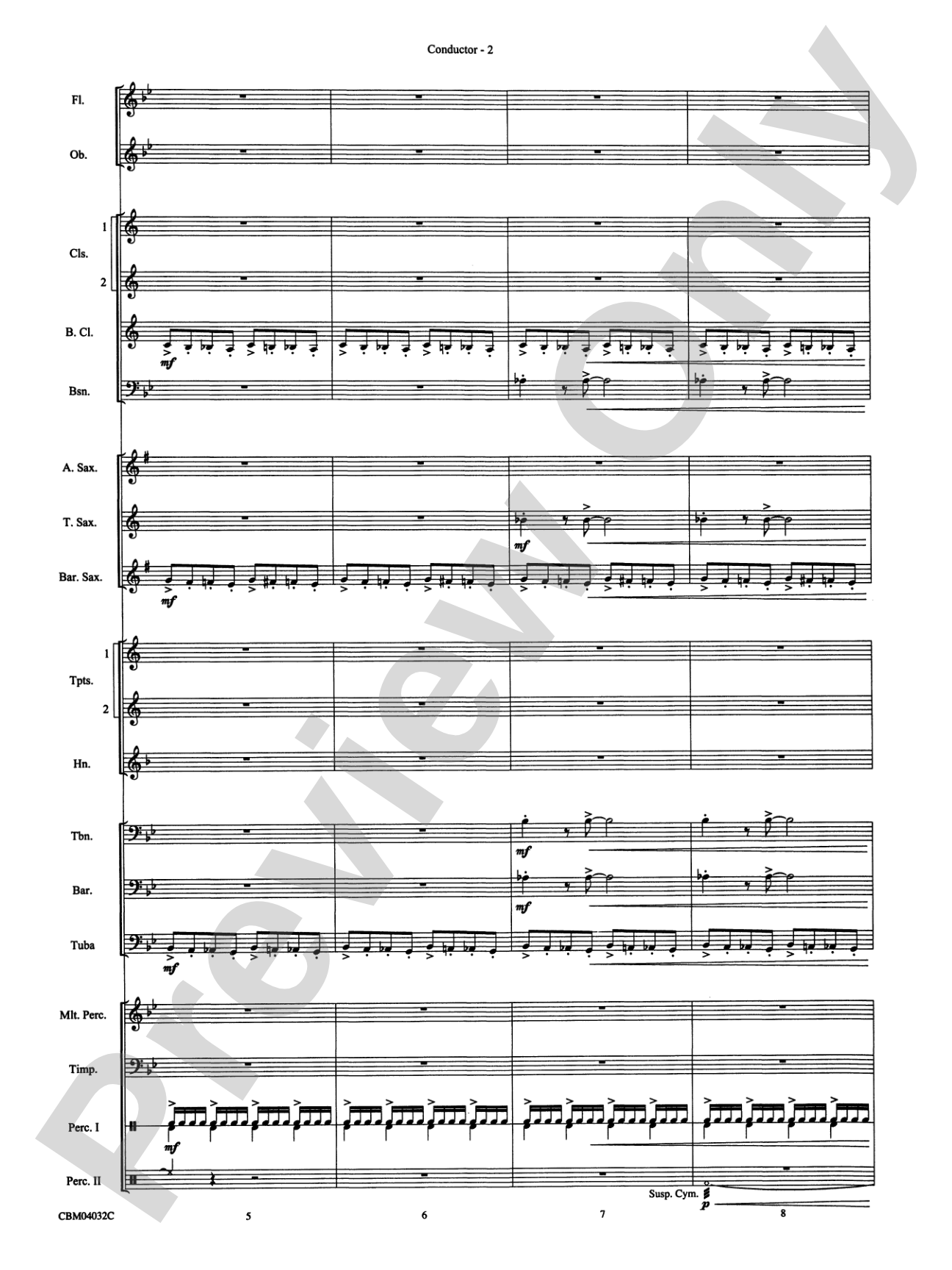 The Polar Express, Selections from: Concert Band Conductor Score & Parts