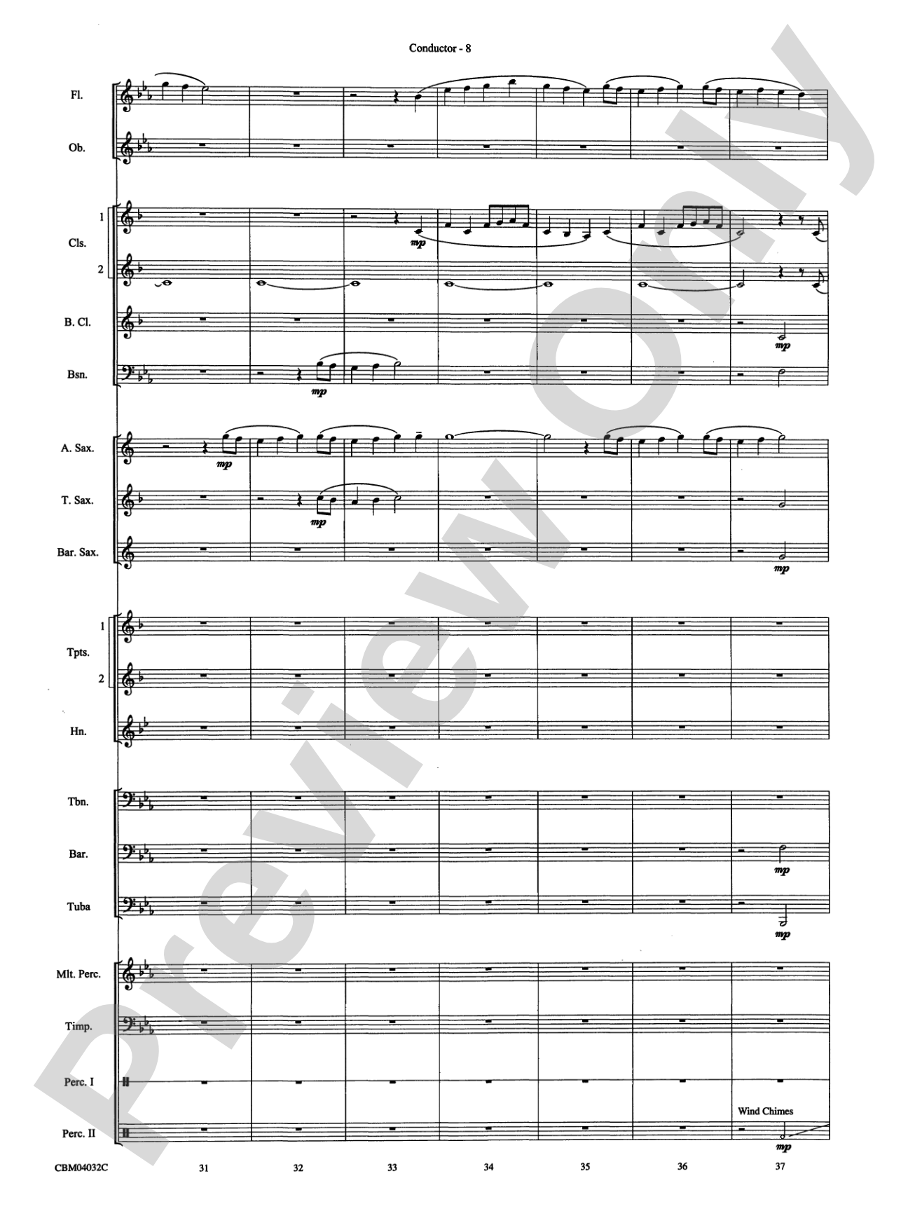 The Polar Express, Selections from: Concert Band Conductor Score & Parts