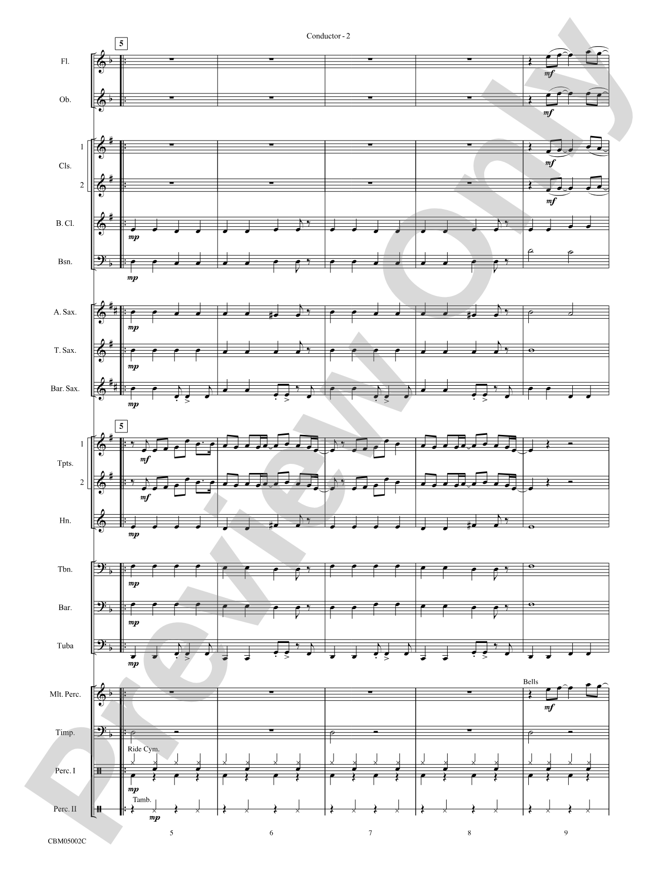 Boulevard of Broken Dreams: Concert Band Conductor Score & Parts