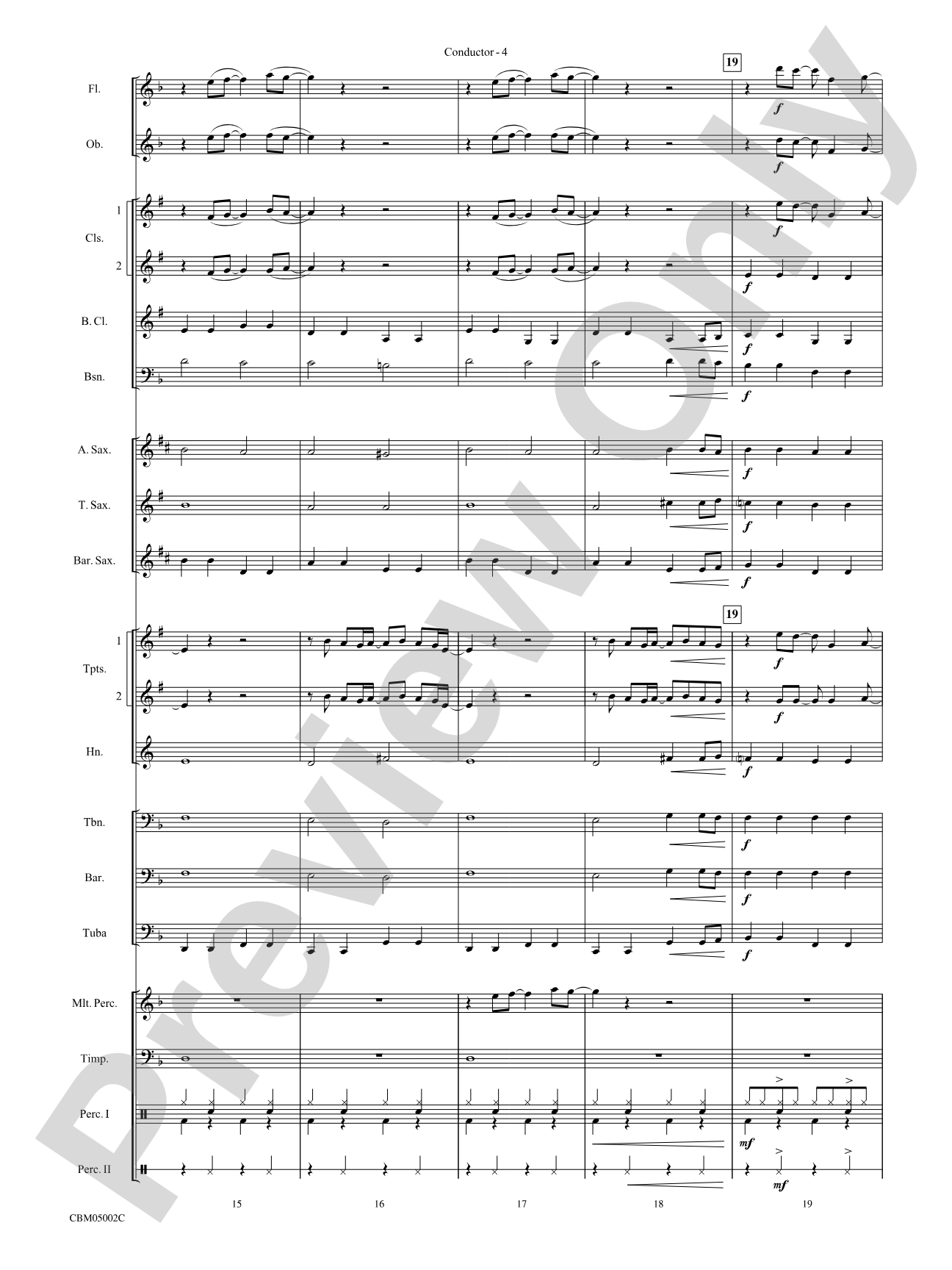 Boulevard of Broken Dreams: Concert Band Conductor Score & Parts