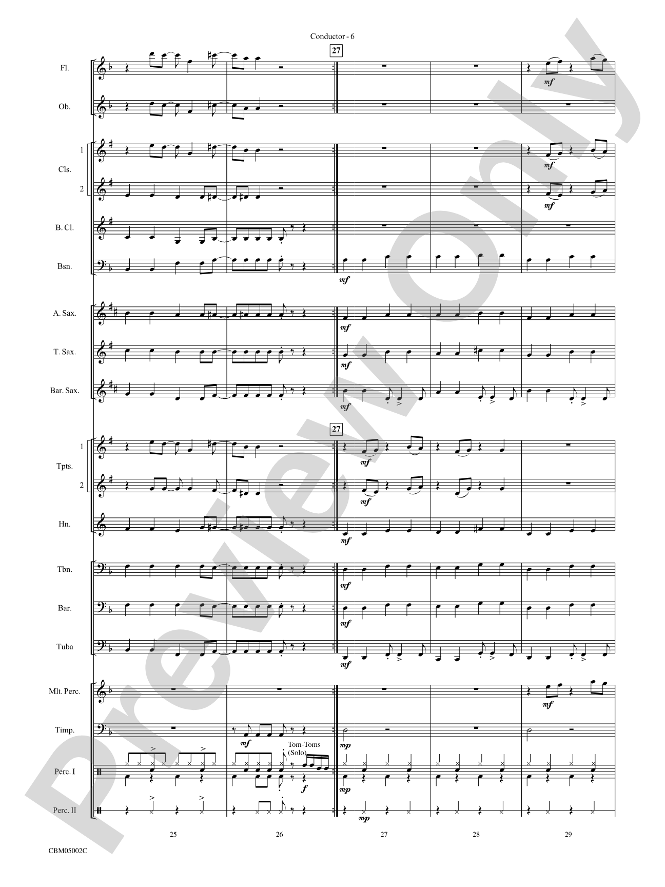 Boulevard of Broken Dreams: Concert Band Conductor Score & Parts