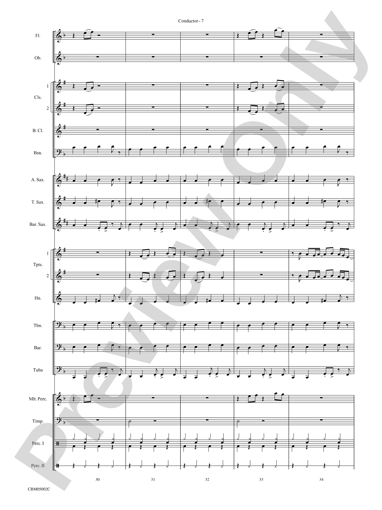 Boulevard of Broken Dreams: Concert Band Conductor Score & Parts