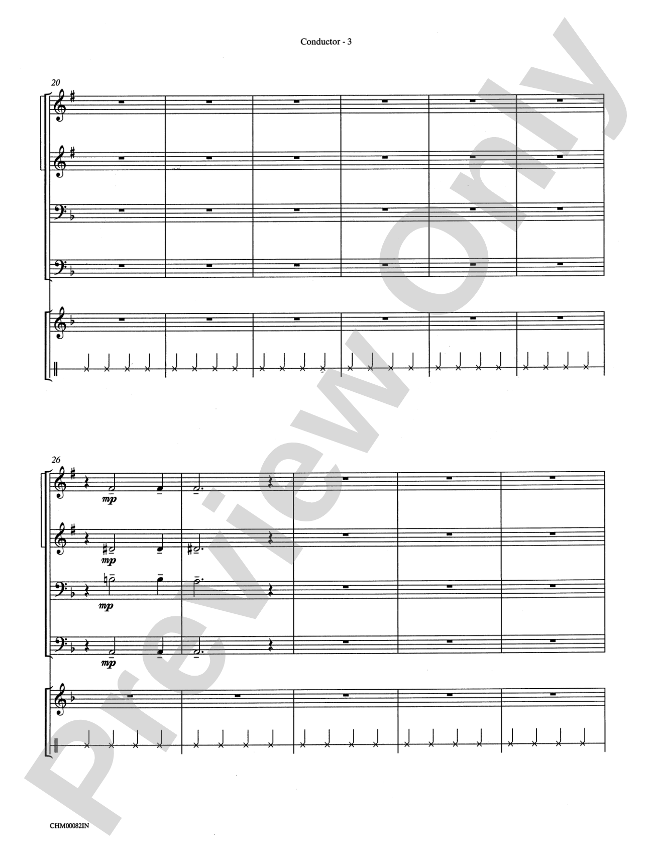 Sleigh Ride: Choral Instrumental Parts