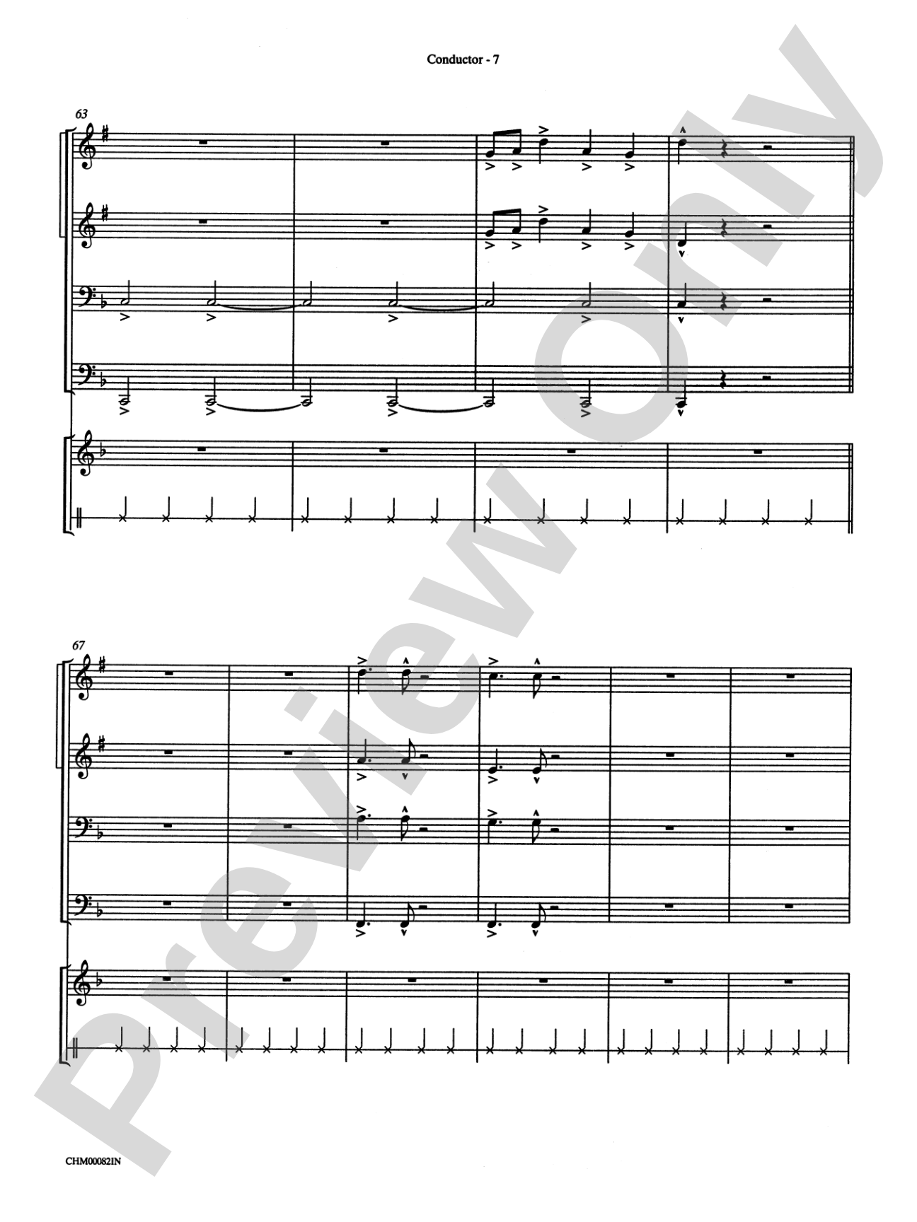 Sleigh Ride: Choral Instrumental Parts