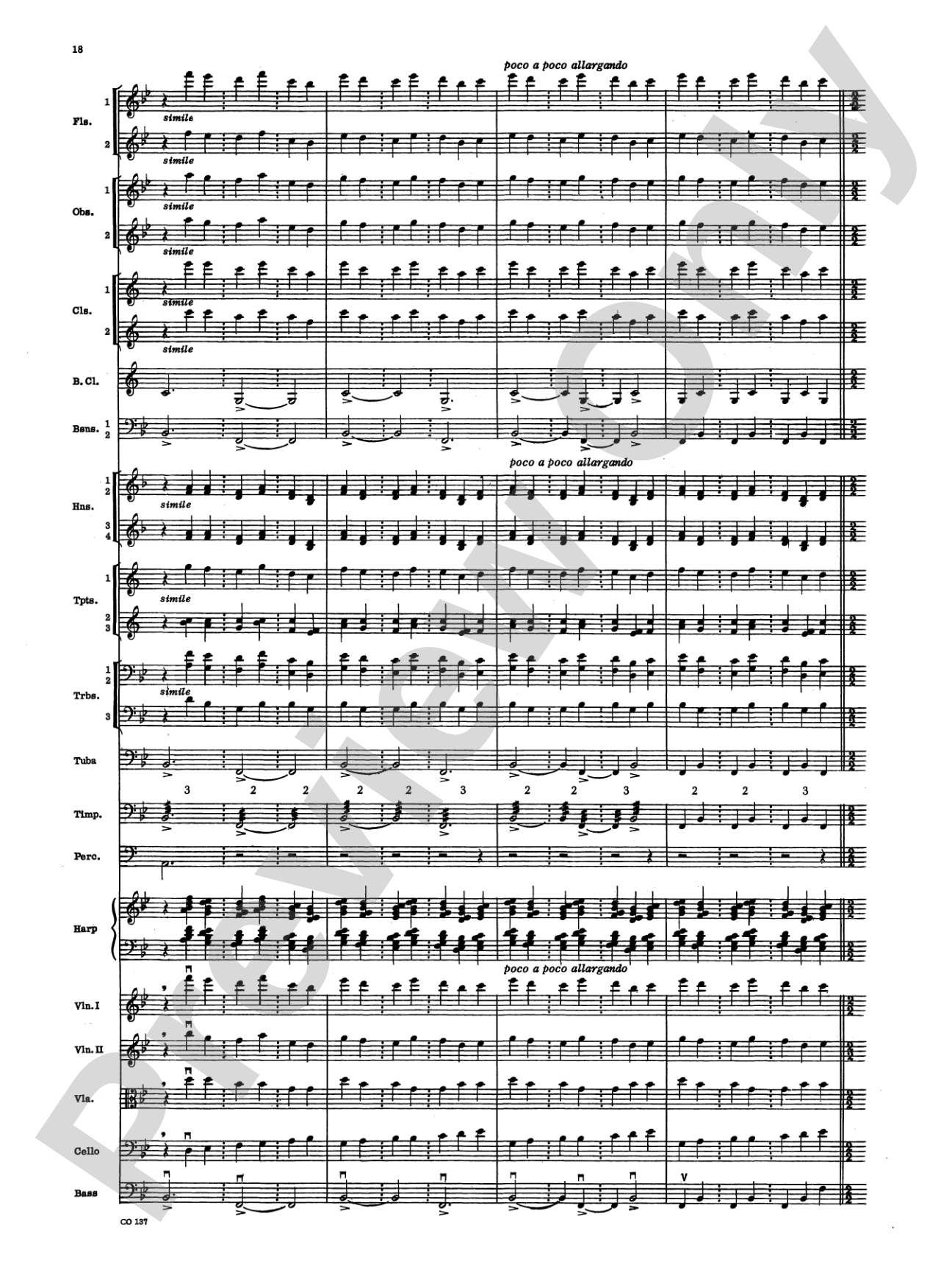 Berceuse and Finale (from the Firebird Suite): Full Orchestra Conductor Score & Parts