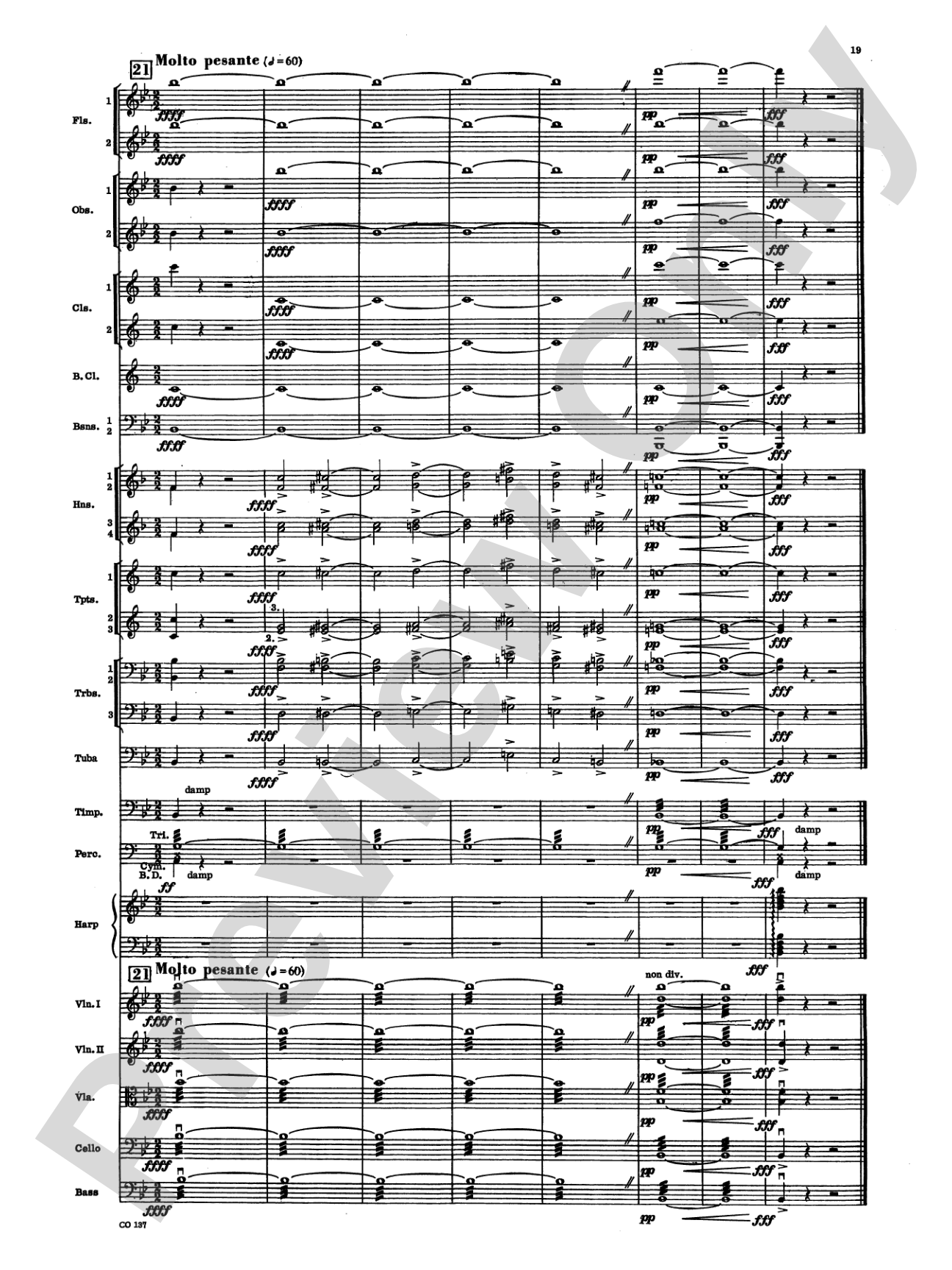 Berceuse and Finale (from the Firebird Suite): Full Orchestra Conductor Score & Parts