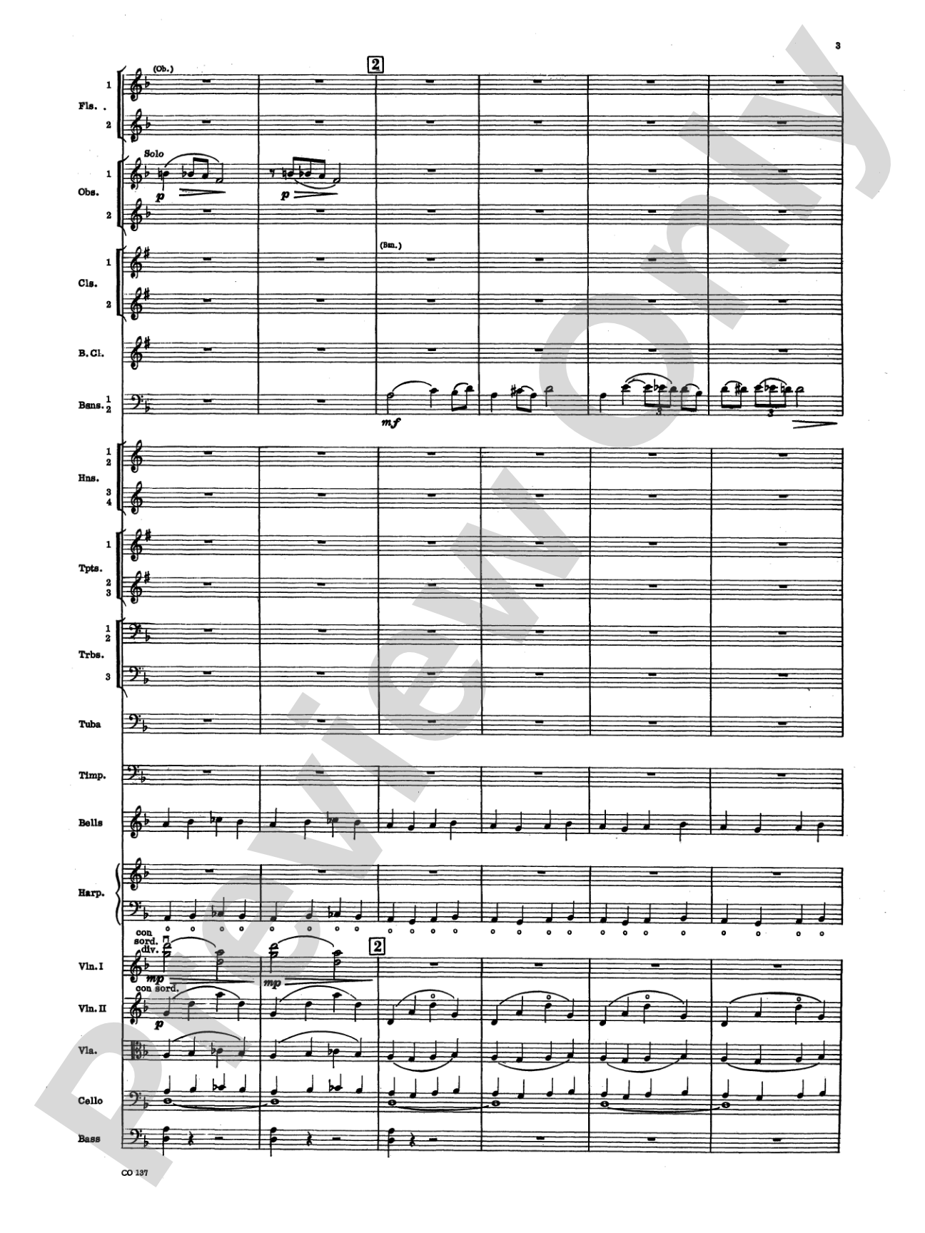 Berceuse and Finale (from the Firebird Suite): Full Orchestra Conductor Score & Parts
