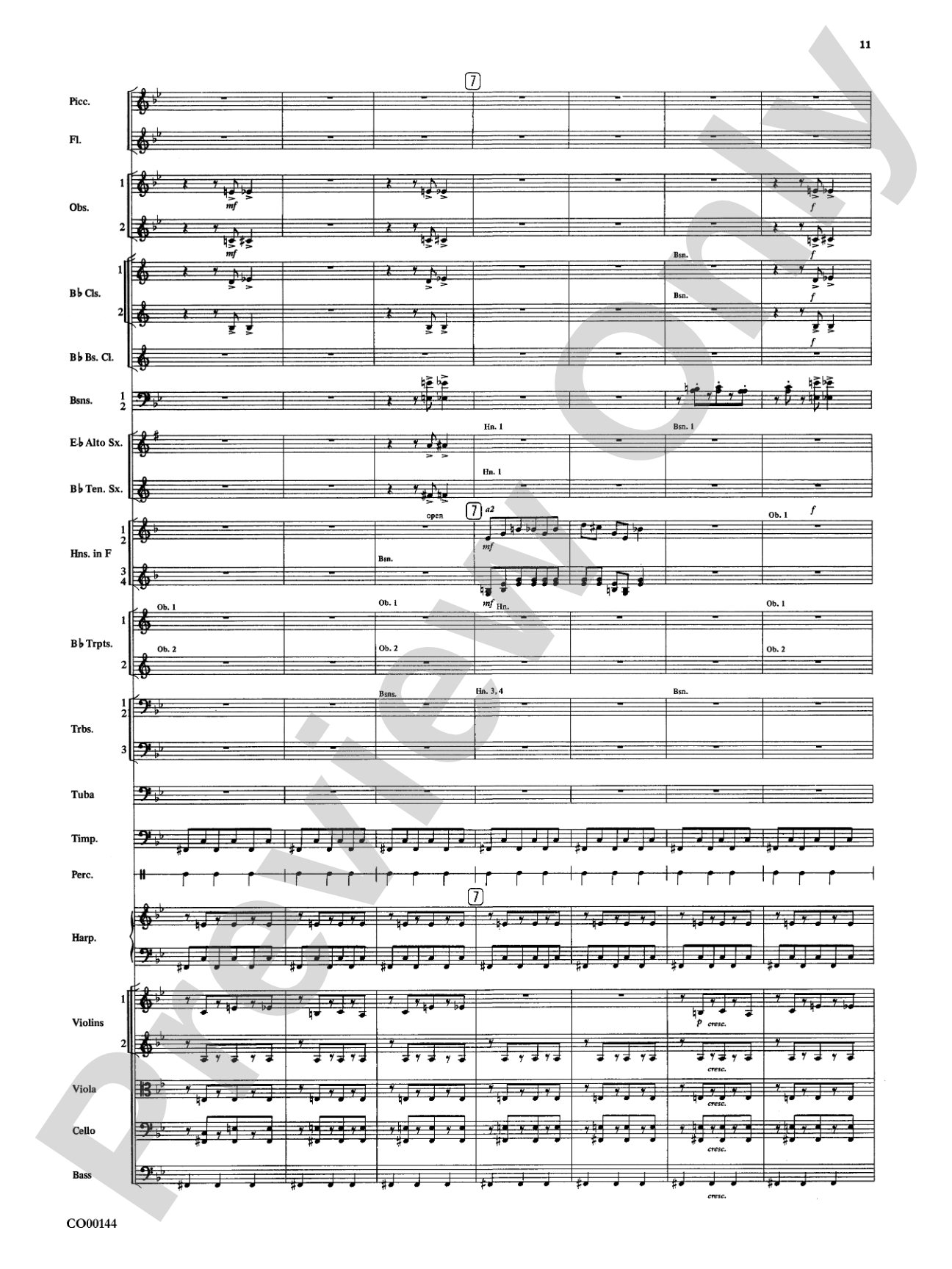 Danse Infernale: Full Orchestra Conductor Score & Parts