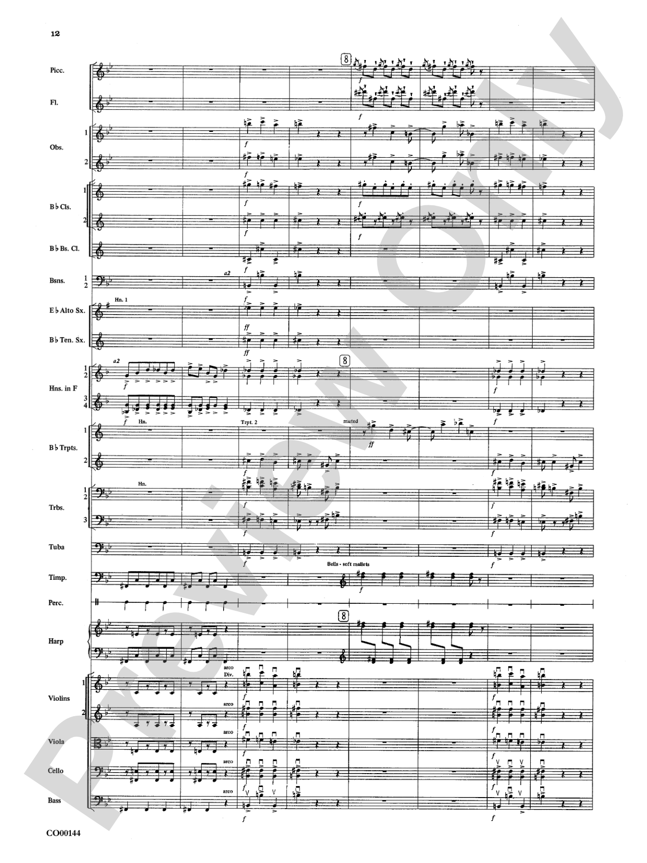 Danse Infernale: Full Orchestra Conductor Score & Parts