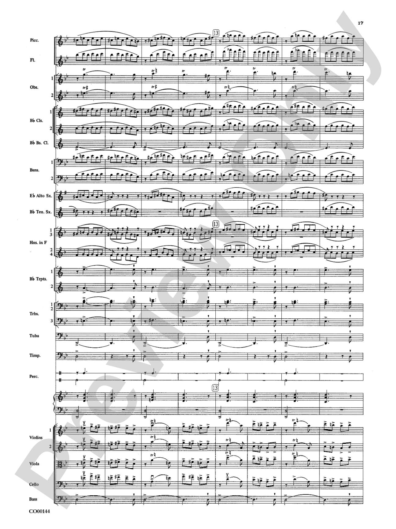 Danse Infernale: Full Orchestra Conductor Score & Parts
