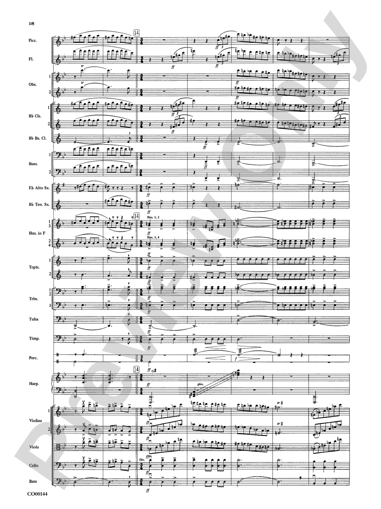 Danse Infernale: Full Orchestra Conductor Score & Parts