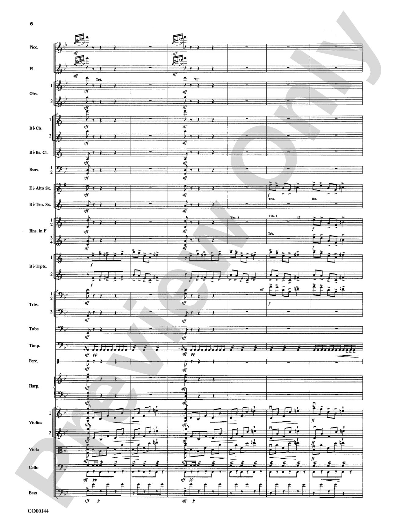 Danse Infernale: Full Orchestra Conductor Score & Parts