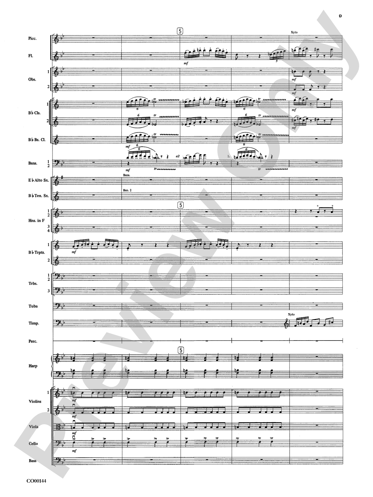 Danse Infernale: Full Orchestra Conductor Score & Parts