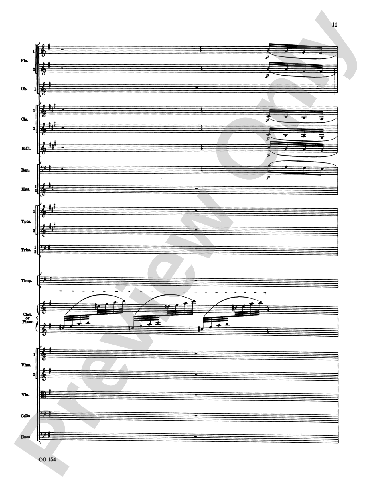 Nutcracker Ballet, Set I ("Dance of the Sugar Plum Fairy" and "Waltz of the Flowers"): Full Orchestra Conductor Score & Parts