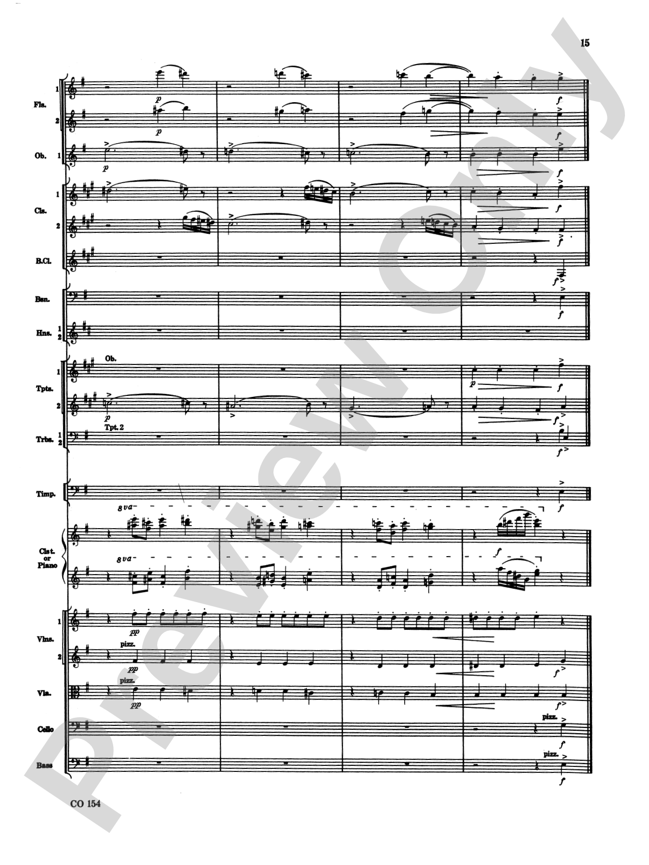 Nutcracker Ballet, Set I ("Dance of the Sugar Plum Fairy" and "Waltz of the Flowers"): Full Orchestra Conductor Score & Parts