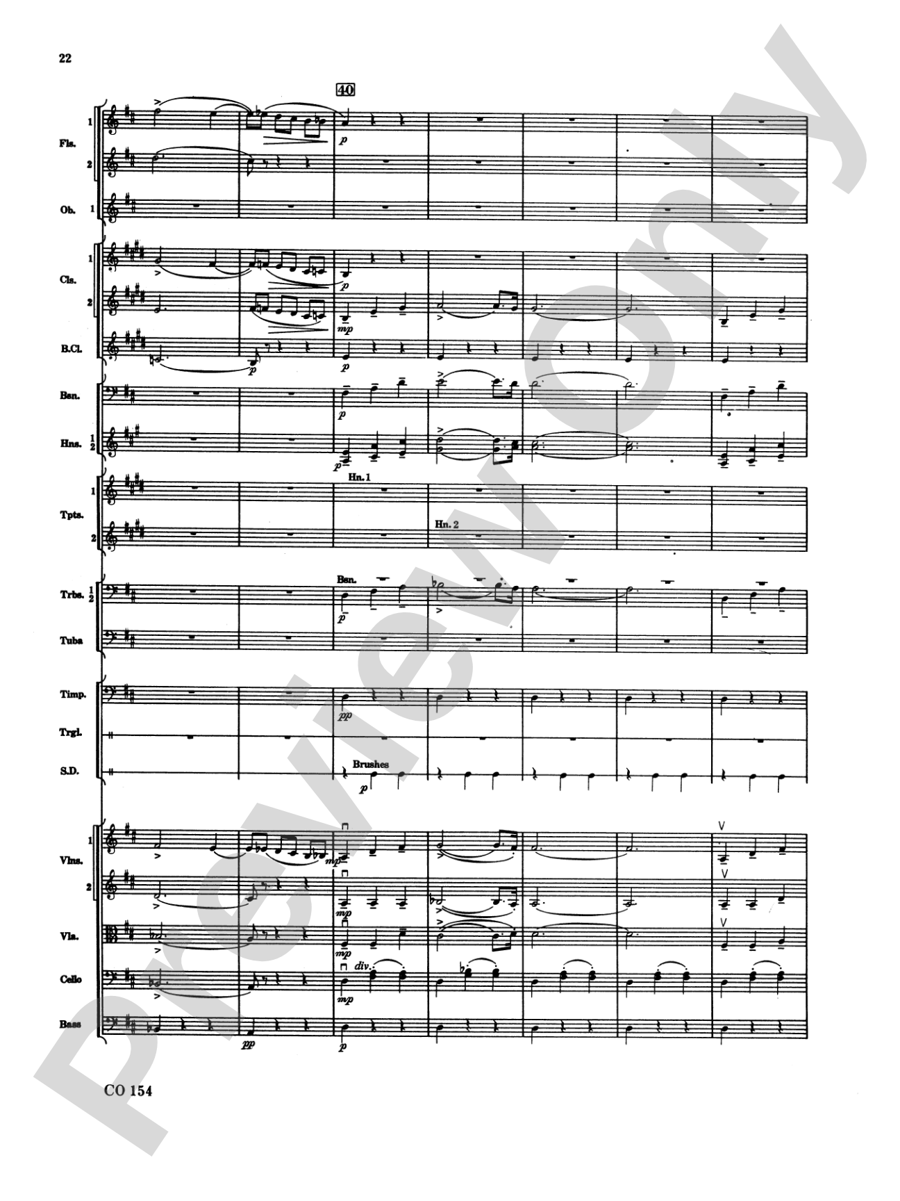 Nutcracker Ballet, Set I ("Dance of the Sugar Plum Fairy" and "Waltz of the Flowers"): Full Orchestra Conductor Score & Parts