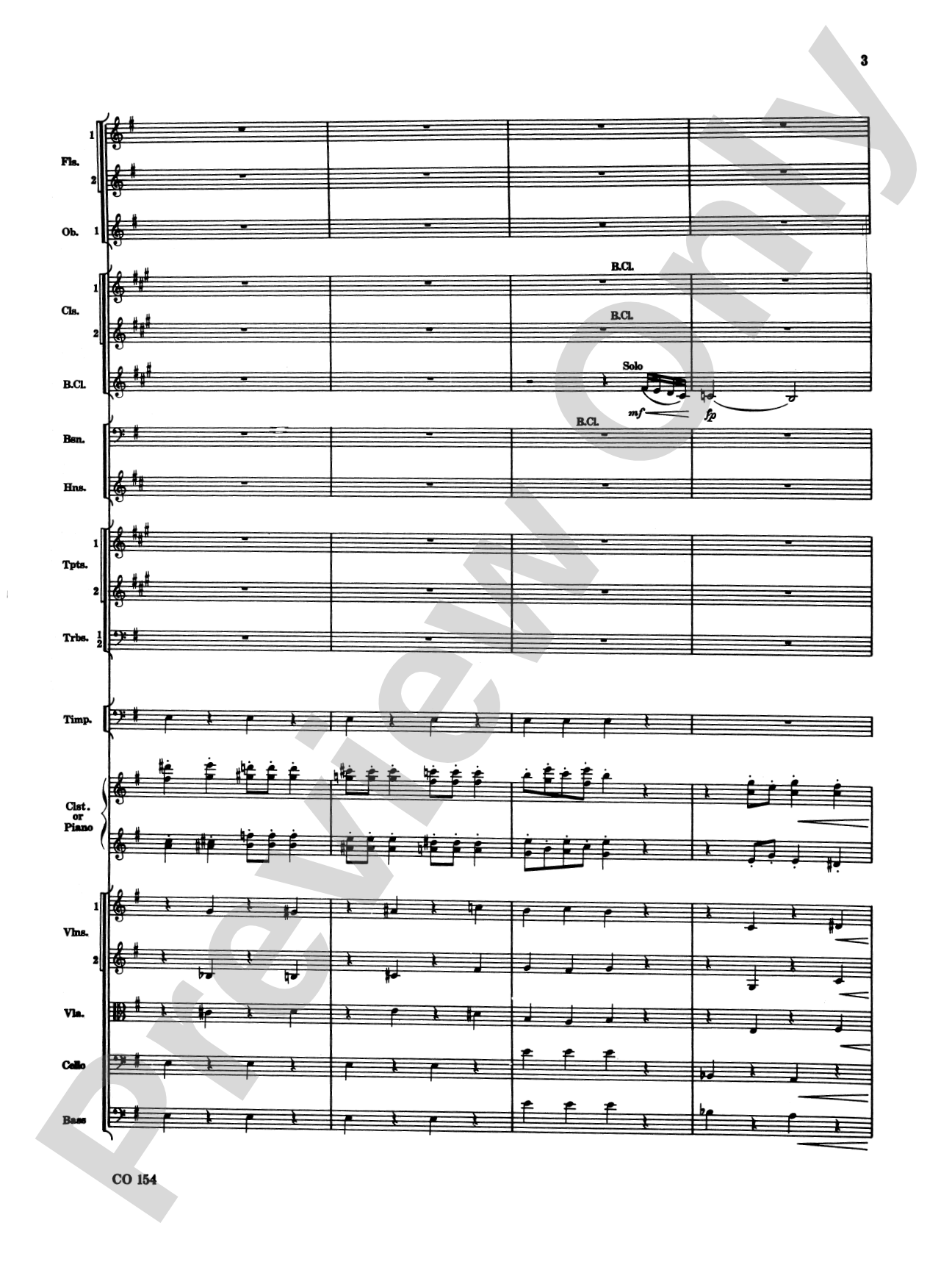 Nutcracker Ballet, Set I ("Dance of the Sugar Plum Fairy" and "Waltz of the Flowers"): Full Orchestra Conductor Score & Parts