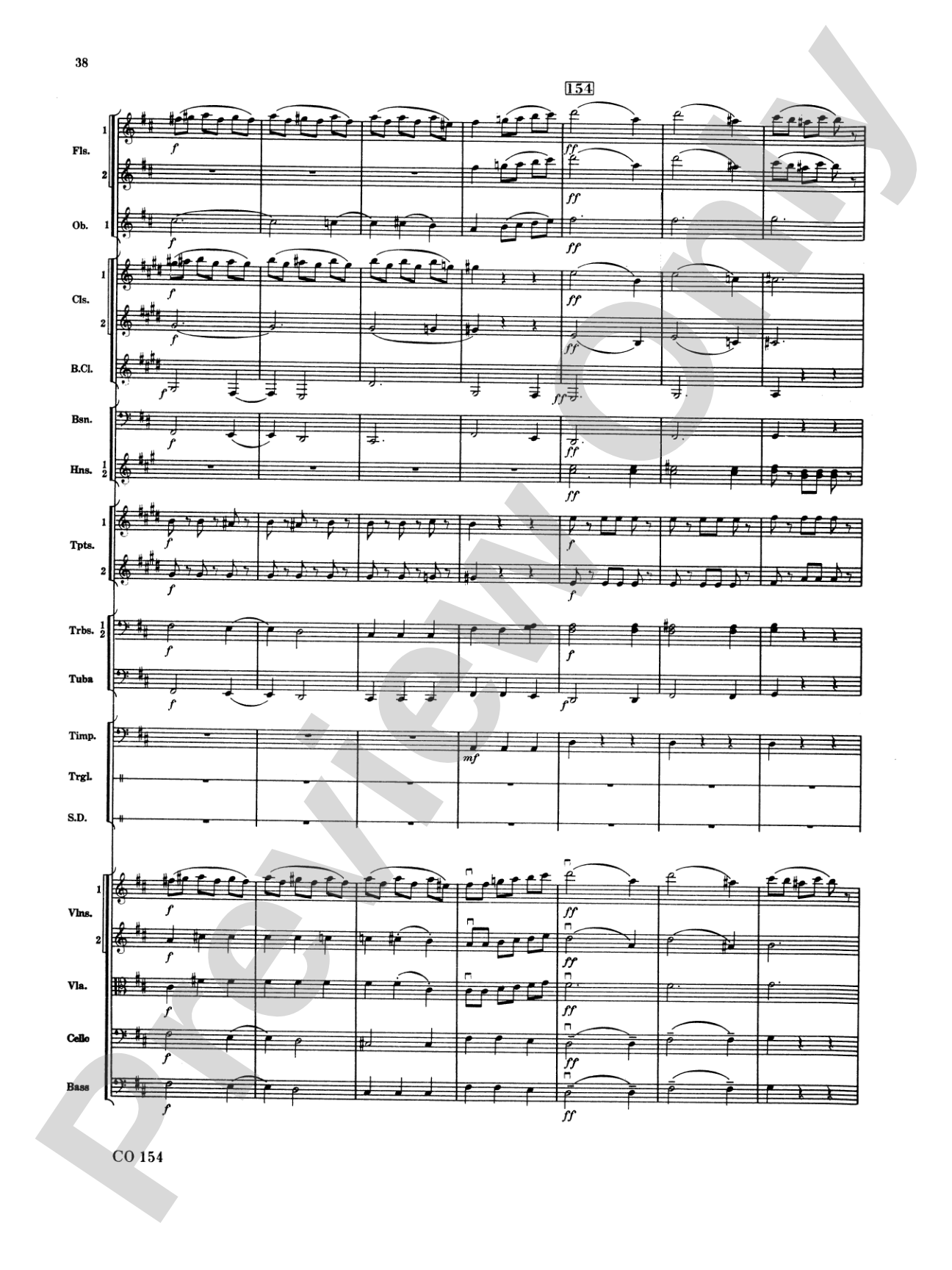 Nutcracker Ballet, Set I ("Dance of the Sugar Plum Fairy" and "Waltz of the Flowers"): Full Orchestra Conductor Score & Parts