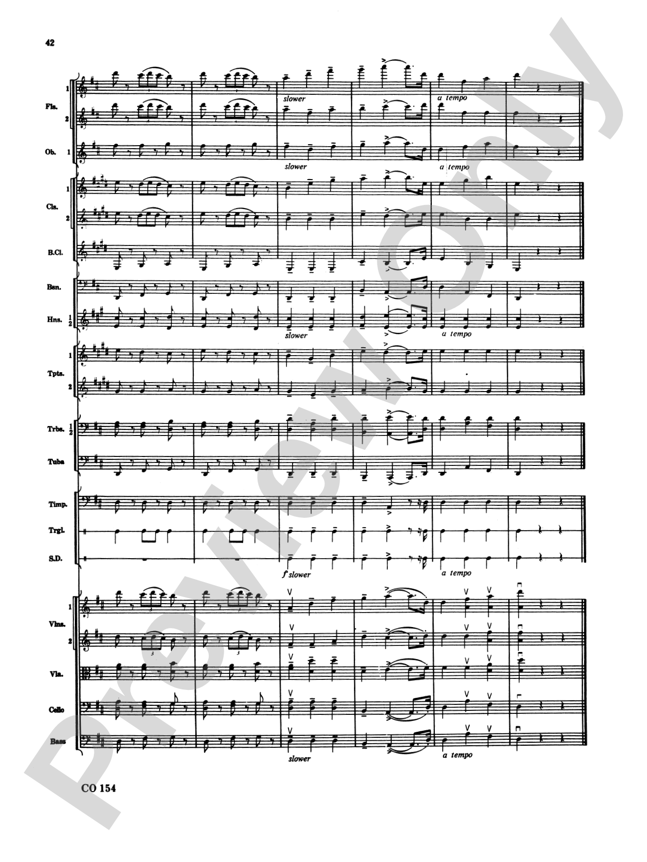 Nutcracker Ballet, Set I ("Dance of the Sugar Plum Fairy" and "Waltz of the Flowers"): Full Orchestra Conductor Score & Parts