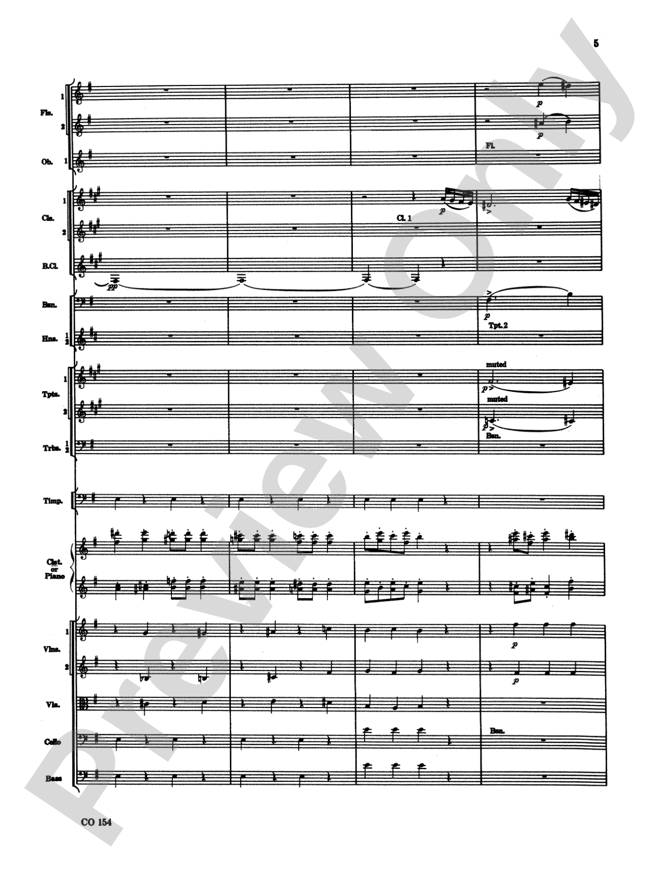 Nutcracker Ballet, Set I ("Dance of the Sugar Plum Fairy" and "Waltz of the Flowers"): Full Orchestra Conductor Score & Parts