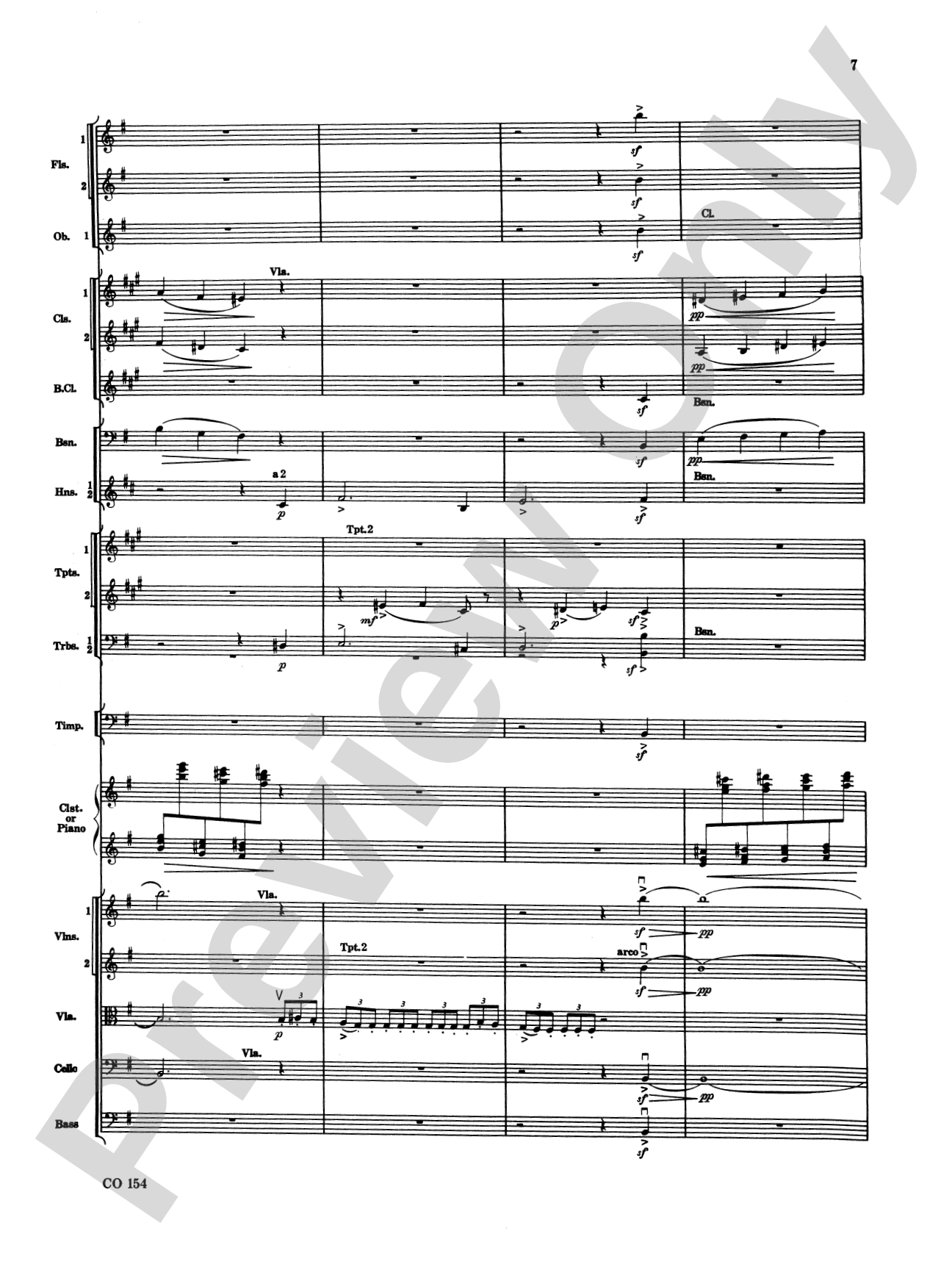 Nutcracker Ballet, Set I ("Dance of the Sugar Plum Fairy" and "Waltz of the Flowers"): Full Orchestra Conductor Score & Parts