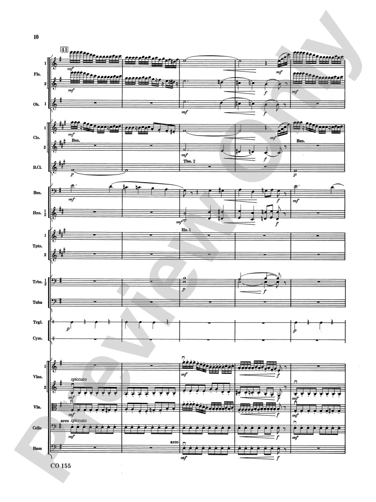 Nutcracker Ballet, Set II ("March of the Nutcracker" and "Trepak"): Full Orchestra Conductor Score & Parts