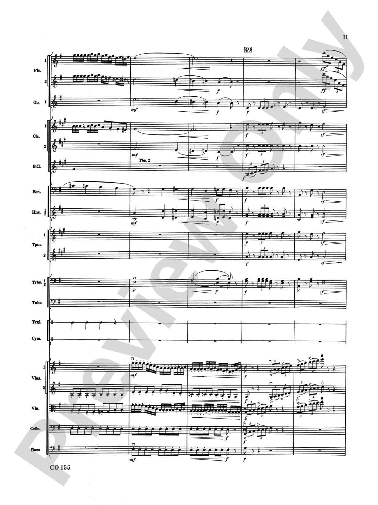 Nutcracker Ballet, Set II ("March of the Nutcracker" and "Trepak"): Full Orchestra Conductor Score & Parts