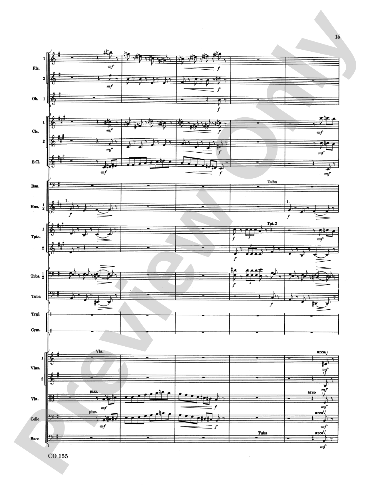 Nutcracker Ballet, Set II ("March of the Nutcracker" and "Trepak"): Full Orchestra Conductor Score & Parts